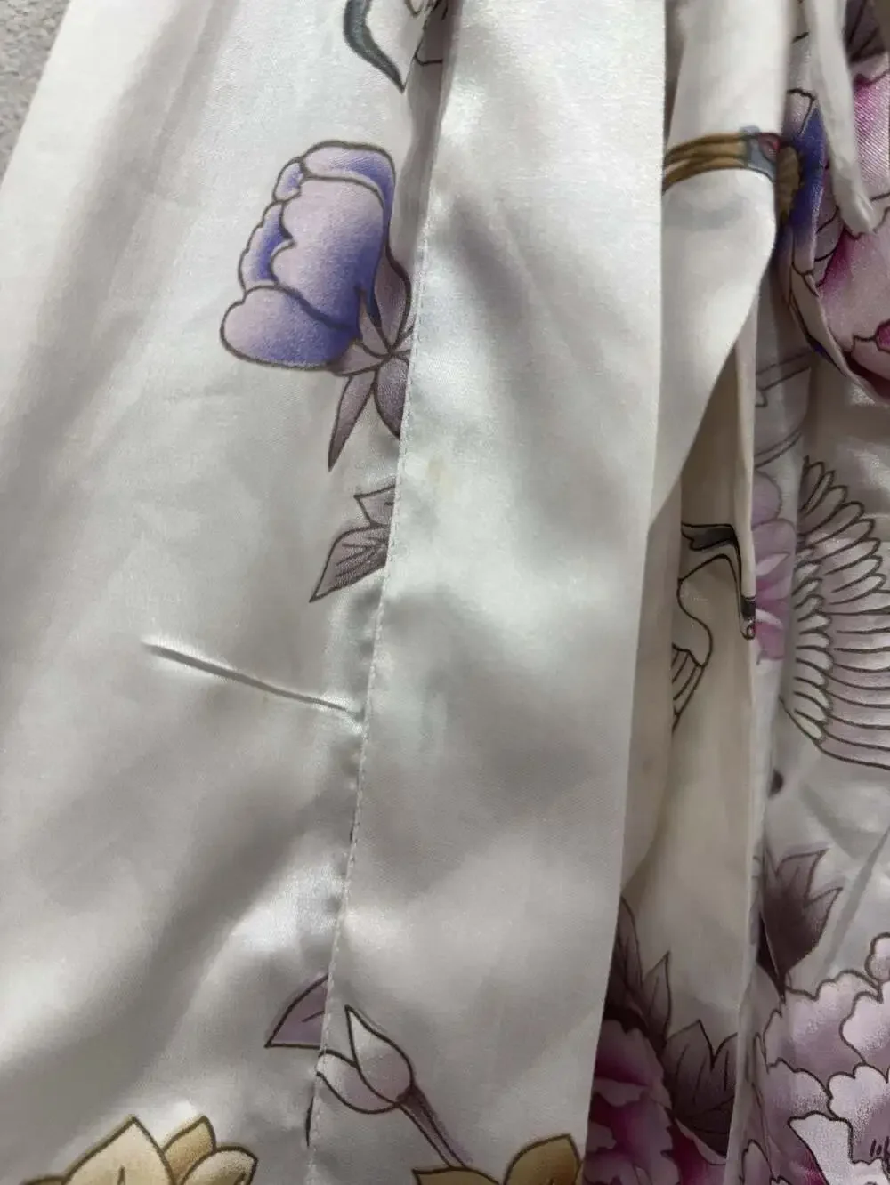 OldShanghai satin kimono